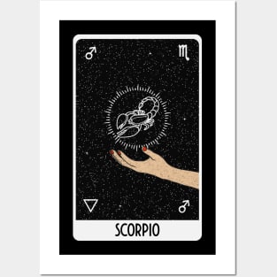 Scorpio Tarot Card Posters and Art